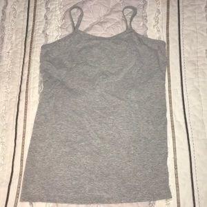 Gray tank top